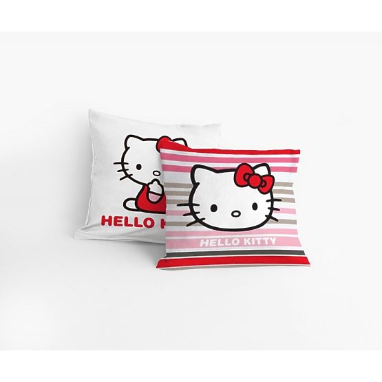 Kissenbezug - Hello Kitty Stripe