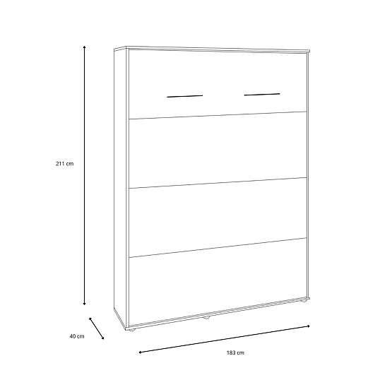 Klappbett KOBI VERTO 160x200 Kaschmir 1 Stk