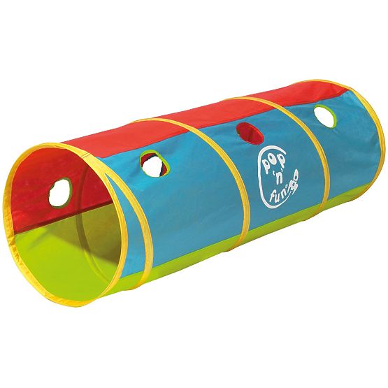 Klassischer Spieltunnel für Kinder