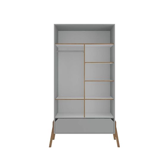 Kleiderschrank Lotti Grau