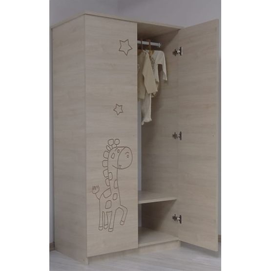 Kleiderschrank – Sonoma-Eiche