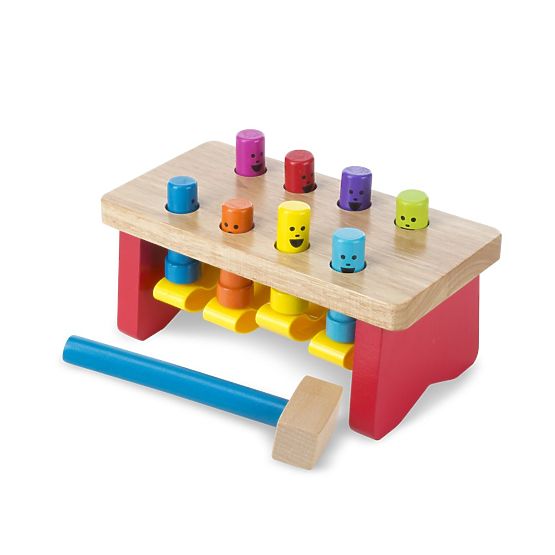 Klopfspiel hüpfende Männchen - Schlagspielzeug Melissa and Doug