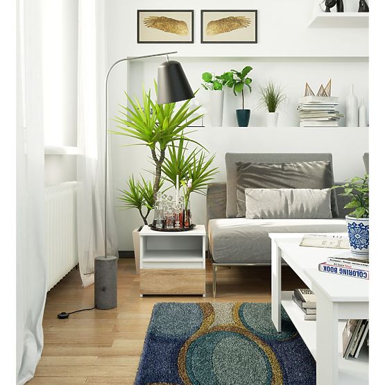 KOMMODE CL1 PK WEISS / EICHE SONOMA