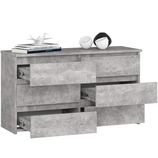 KOMMODE CL100 6SZ PK BETON