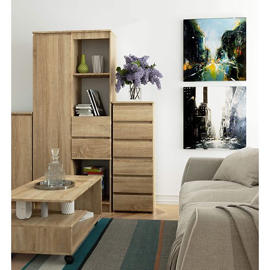 KOMMODE CL6 PK EICHE SONOMA