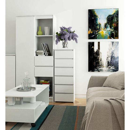 KOMMODE CL6 PK WEISS