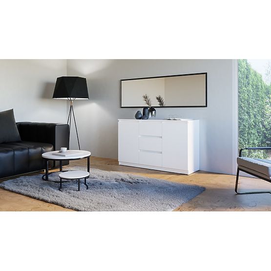 Kommode COSTA 1D3S/2D3S WEISS