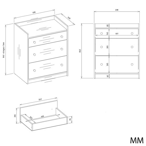 Kommode HOUSTON WEISS