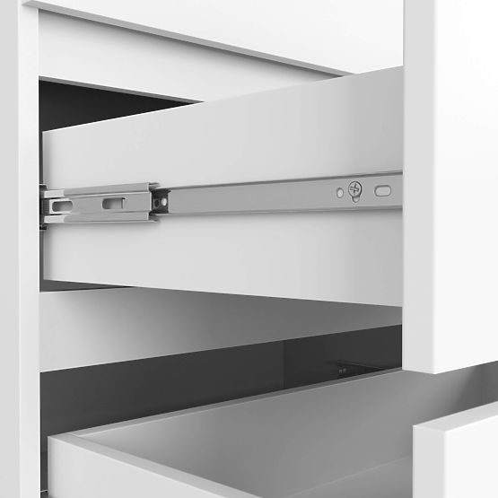 KOMMODE K 140 cm 6 SCHUBLADEN PK WEISS