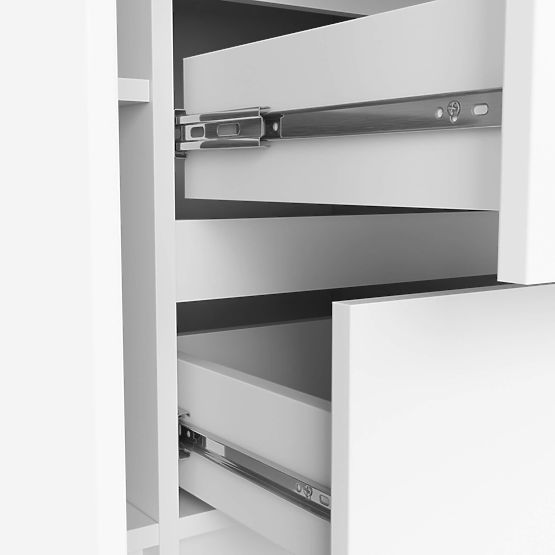 KOMMODE K100 2D 3SZ PK WEISS