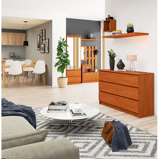 KOMMODE K120 6SZ CLP PK ERLE