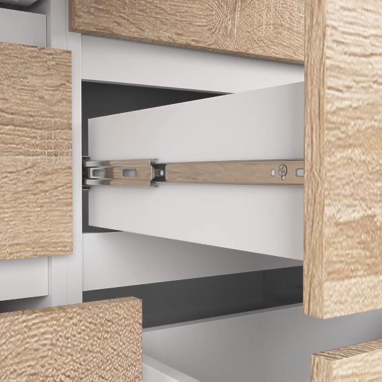 KOMMODE K120 8SZ PK WEISS / SONOMA