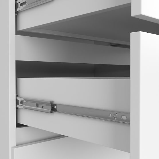 KOMMODE K140 10SZ CLP PK WEISS