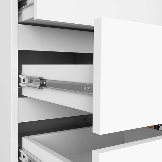 KOMMODE K80 1T 5S PK WEISS