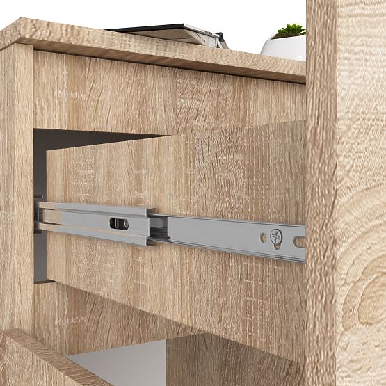 KOMMODE K80 2D 1SZ CLP PK EICHE SONOMA