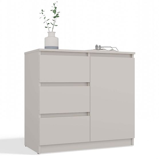 Kommode Malwa 1D3S KASCHMIR BEIGE