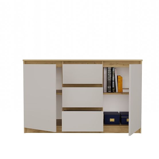 Kommode Malwa 2D3S EICHE ARTISAN KASCHMIR BEIGE