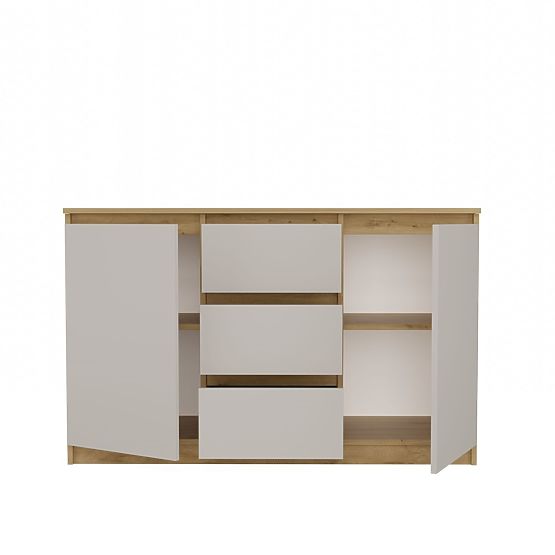Kommode Malwa 2D3S EICHE ARTISAN KASCHMIR BEIGE