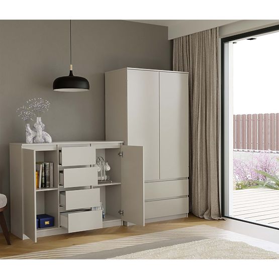 Kommode Malwa 2D4S 120 KASCHMIR BEIGE