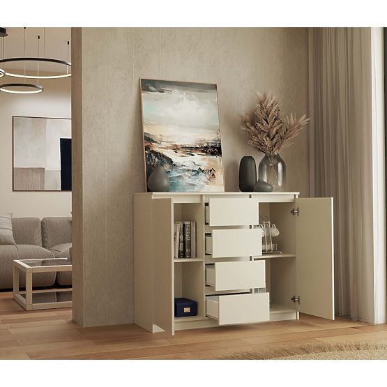 Kommode Malwa 2D4S 120 KASCHMIR BEIGE