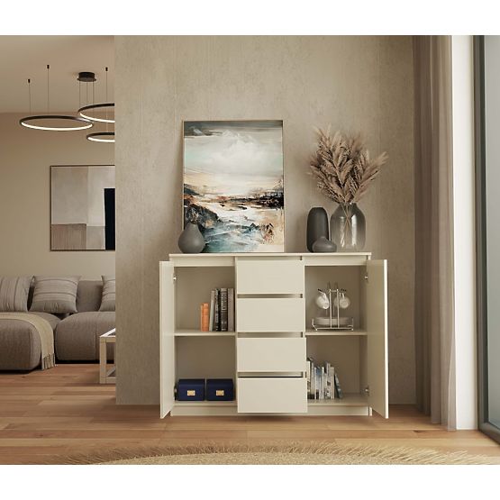 Kommode Malwa 2D4S 120 KASCHMIR BEIGE