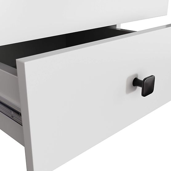 KOMMODE MOBI K-02 WEISS SCHWARZ