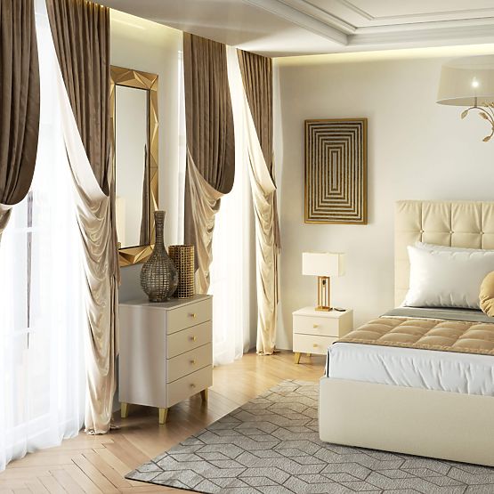 KOMMODE MOBI K-04 KASCHMIR GOLD