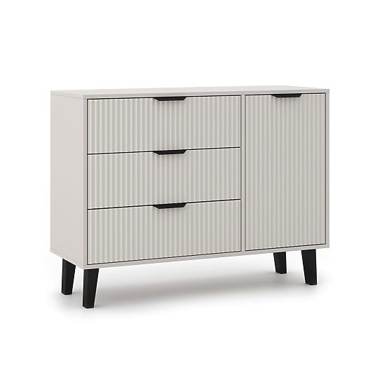 Kommode Scandi 1D3S SLIM KASCHMIR BEIGE