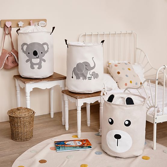Spielzeugkorb - Elefanten
