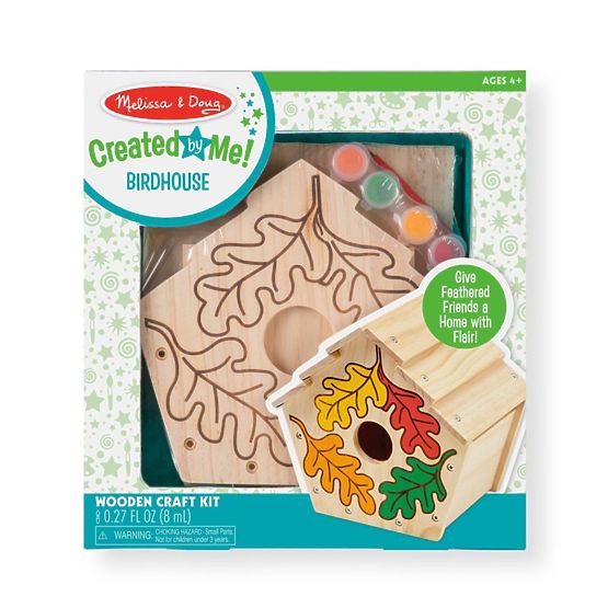 Kreativset - Vogelhaus aus Holz