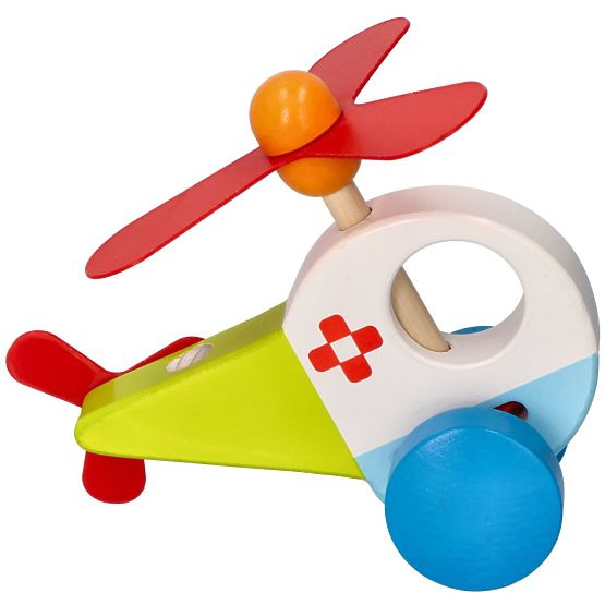 Lauflernwagen mit Stange Hubschrauber