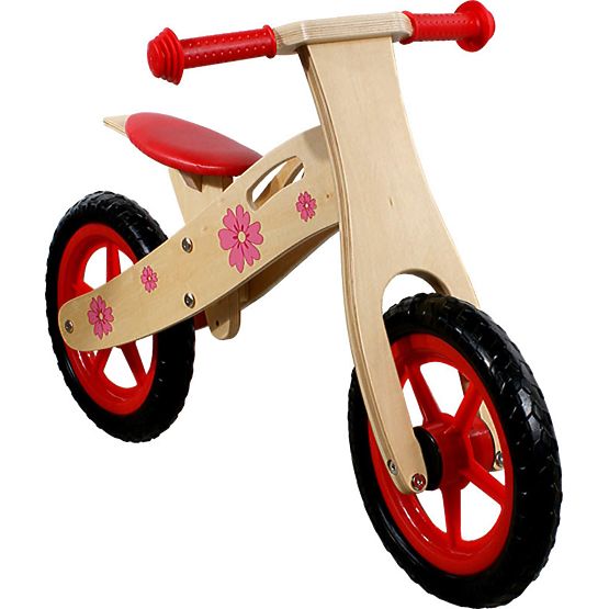 Laufrad ARTI RIDER - Pinke Blumen