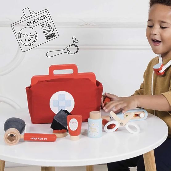 Le Toy Van Arzttasche mit Zubehör