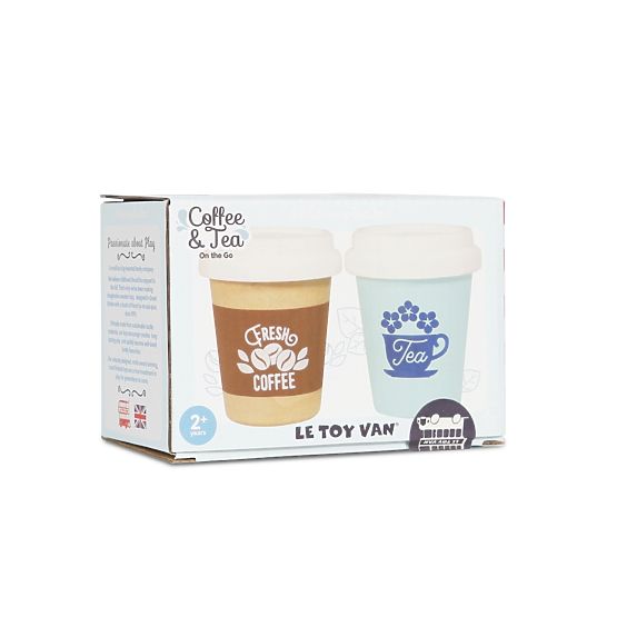 Le Toy Van Kaffee und Tee zum Mitnehmen 2 Stk.