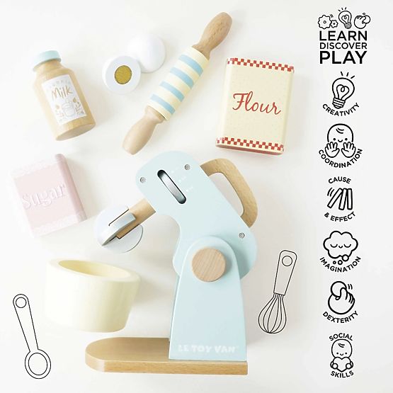 Le Toy Van Küchenmixer mit Zubehör