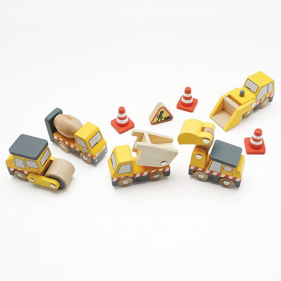 Le Toy Van Baumaschinenset