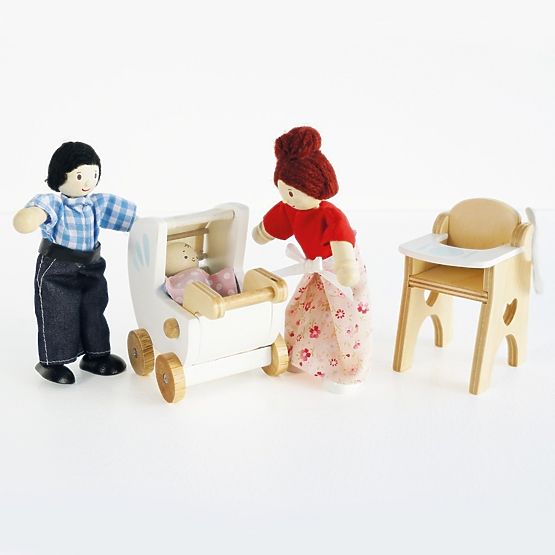 Le Toy Van Set Baby mit Zubehör