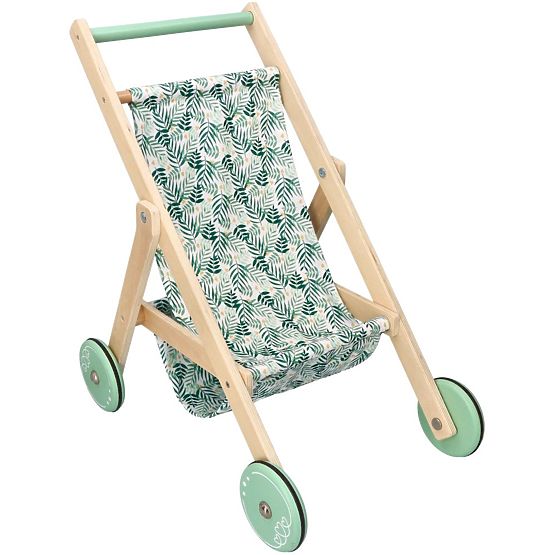 Leichter Holzpuppenwagen