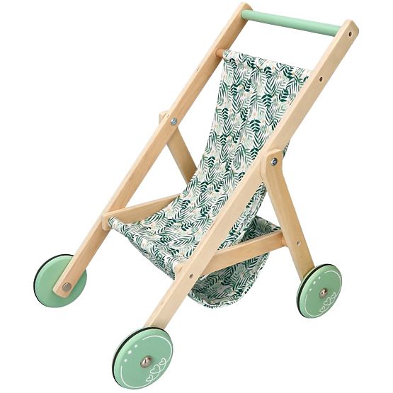 Leichter Holzpuppenwagen