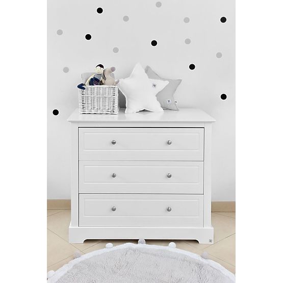 Leinen Kissen Stern - white