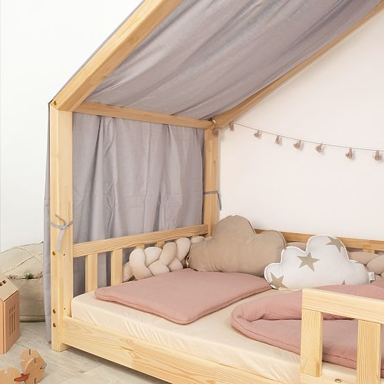 Leola Hip Kinderbetthimmel – Grau