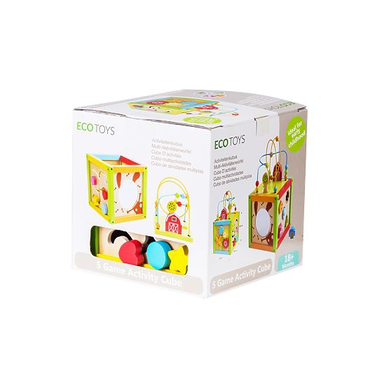 Lernspielzeug aus Holz mit Labyrinth