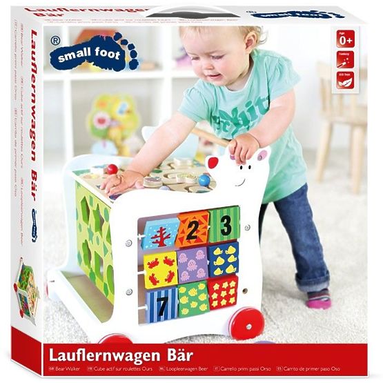 Lernspielzeug Bär - Lauflernhilfe 4 in 1