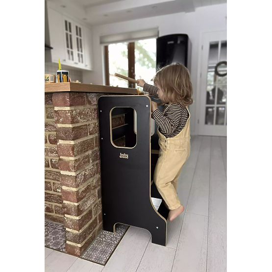 Lernturm SLIM M - schwarz