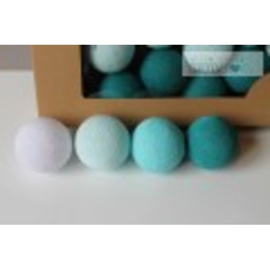 Leuchtende Baumwollkugeln - Fresh Love