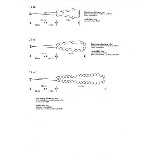 Leuchtende Baumwollkugeln - Zuckerwatte