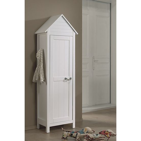 Kleiderschrank Lewis - weiß