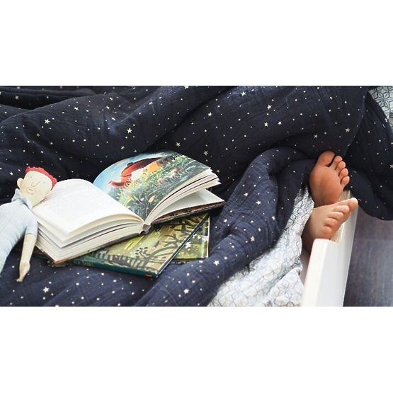 LILU Musselin Tagesdecke / Decke