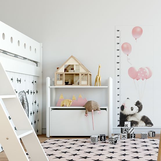 Maßstab höhe DEKORNIK - Panda pink
