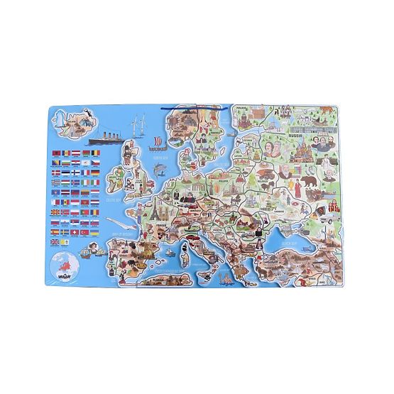 Magnetische Europakarte XXXL